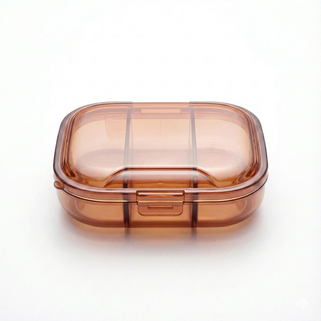 DailyDose medicijndoosje zwart