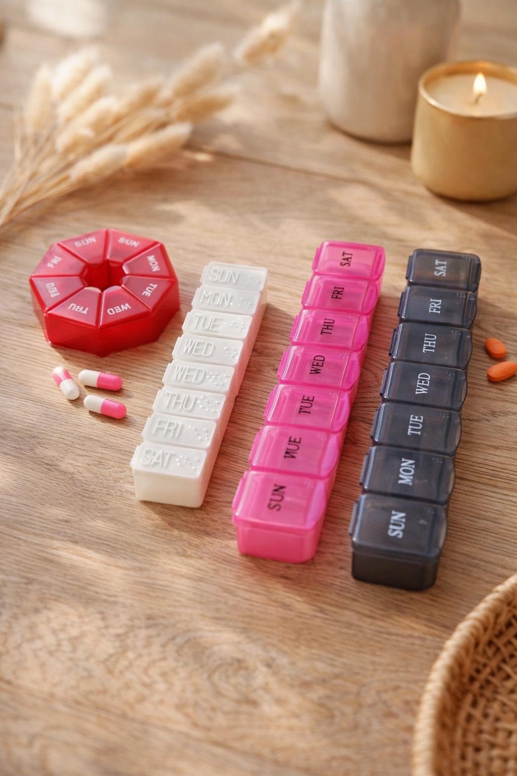 Weekpillendoos overzicht en rust in je week